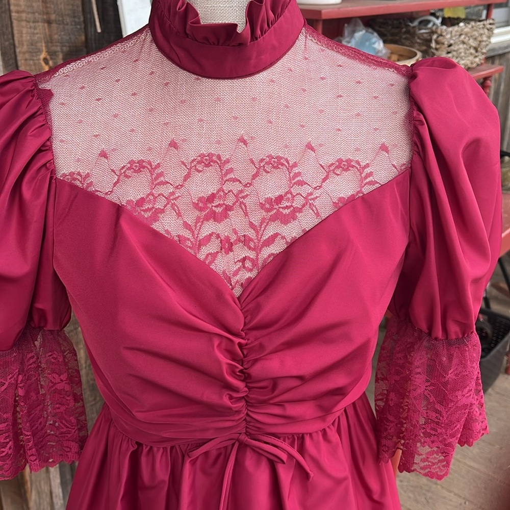 Vintage Prom dress size 9/10 JUNIOR 2227 - Picture 2 of 10